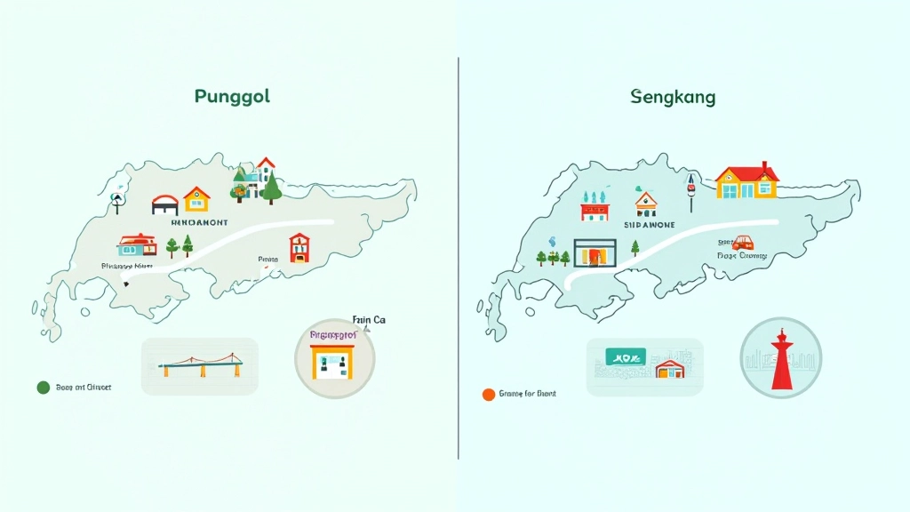 Punggol vs Sengkang neighbourhood comparison chart